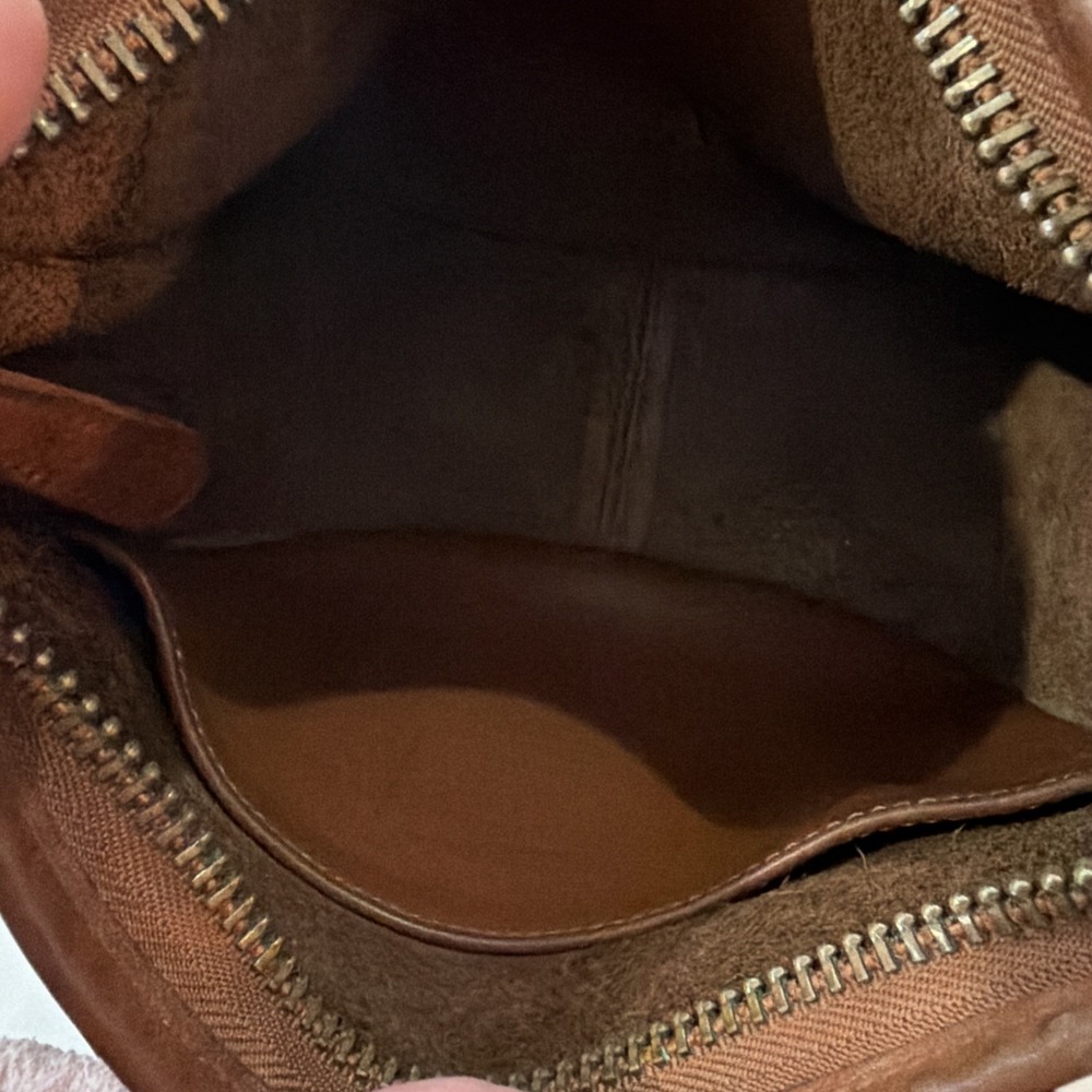 Vintage COACH 9950 Camel Brown Leather Shoulder Bag Janice Legacy  Glove-Tanned - Picture 11 of 12